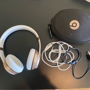 Gold Beats Headphones